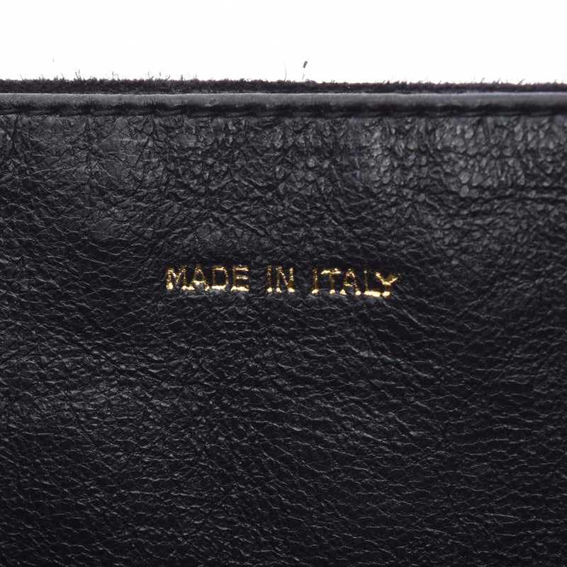 CHANEL シャネル マトラッセ マトラッセ ミニチェーンショルダー 黒 ゴールド金具 レディース スウェード ショルダーバッグ Bランク 中古 銀蔵