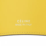 CELINE セリーヌ 6連キーケース グレー/黄色 ユニセックス カーフ キーケース 新同 中古 銀蔵