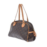 LOUIS VUITTON ルイヴィトン モノグラム モントルグイユ PM ブラウン M95565 レディース モノグラムキャンバス ハンドバッグ ABランク 中古 銀蔵