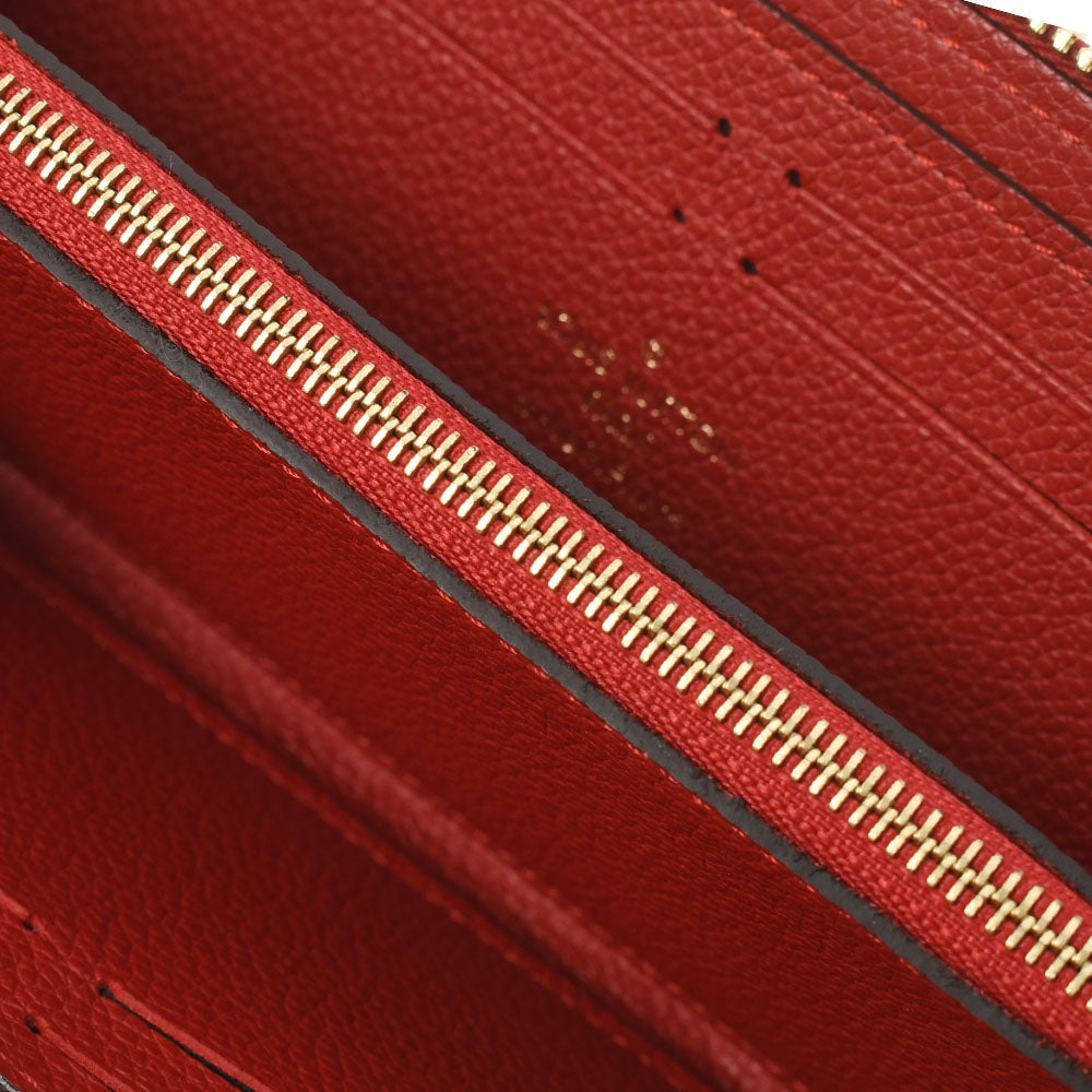 LOUIS VUITTON ルイ・ヴィトン/ポルトフォイユ・クレマンス/アンプラント/スリーズ/M60169/TH4***/ABランク/89【中古】 LOUIS VUITTON(ルイヴィトン) モノグラムアンプラント ポルトフォイユ