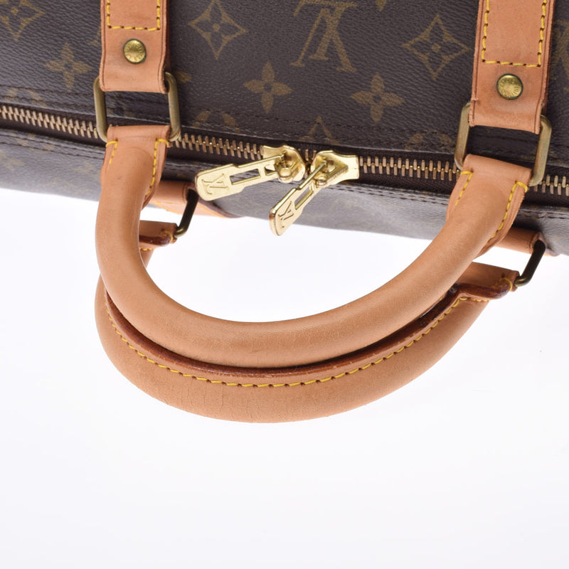 LOUIS VUITTON ルイヴィトン モノグラム キーポル55 ブラウン M41424 ユニセックス モノグラムキャンバス ボストンバッグ Bランク 中古 銀蔵