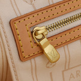 LOUIS VUITTON ルイヴィトン ダミエ アズール ネヴァーフル PM 白 N51110 レディース ダミエアズールキャンバス ハンドバッグ ABランク 中古 銀蔵