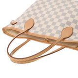 LOUIS VUITTON ルイヴィトン ダミエ アズール ネヴァーフル PM 白 N51110 レディース ダミエアズールキャンバス ハンドバッグ ABランク 中古 銀蔵