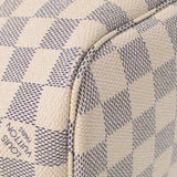 LOUIS VUITTON ルイヴィトン ダミエ アズール ネヴァーフル PM 白 N51110 レディース ダミエアズールキャンバス ハンドバッグ ABランク 中古 銀蔵