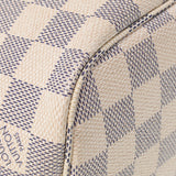 LOUIS VUITTON ルイヴィトン ダミエ アズール ネヴァーフル PM 白 N51110 レディース ダミエアズールキャンバス ハンドバッグ ABランク 中古 銀蔵