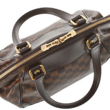 LOUIS VUITTON ルイヴィトン ダミエ ヴェローナPM ブラウン N41117 レディース ダミエキャンバス ハンドバッグ Aランク 中古 銀蔵