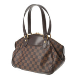 LOUIS VUITTON ルイヴィトン ダミエ ヴェローナPM ブラウン N41117 レディース ダミエキャンバス ハンドバッグ Aランク 中古 銀蔵
