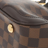 LOUIS VUITTON ルイヴィトン ダミエ ヴェローナPM ブラウン N41117 レディース ダミエキャンバス ハンドバッグ Aランク 中古 銀蔵