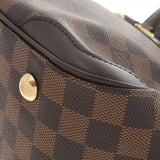 LOUIS VUITTON ルイヴィトン ダミエ ヴェローナPM ブラウン N41117 レディース ダミエキャンバス ハンドバッグ Aランク 中古 銀蔵