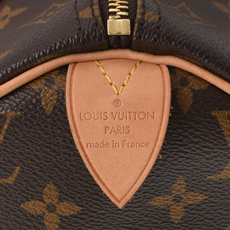 LOUIS VUITTON ルイヴィトン モノグラム スピーディ30 ブラウン M41526 レディース モノグラムキャンバス ハンドバッグ Aランク 中古 銀蔵