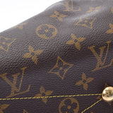 LOUIS VUITTON ルイヴィトン モノグラム ティヴォリ PM ブラウン M40143 レディース モノグラムキャンバス ハンドバッグ Bランク 中古 銀蔵