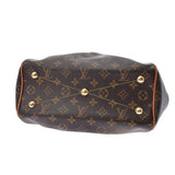 LOUIS VUITTON ルイヴィトン モノグラム ティヴォリ PM ブラウン M40143 レディース モノグラムキャンバス ハンドバッグ Bランク 中古 銀蔵