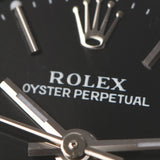 ROLEX ロレックス オイスターパーペチュアル 76030 レディース SS 腕時計 自動巻き 黒文字盤 Aランク 中古 銀蔵