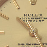ROLEX ロレックス デイトジャスト 69178 レディース YG 腕時計 自動巻き シャンパン文字盤 Aランク 中古 銀蔵