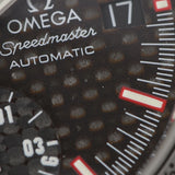 OMEGA オメガ スピードマスター シューマッハ 3519.50 メンズ SS 腕時計 自動巻き 黒文字盤 Aランク 中古 銀蔵