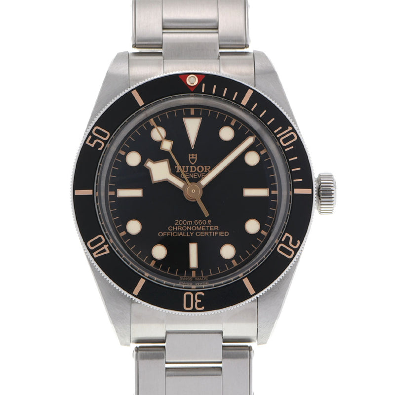 TUDOR チュードル フィフティエイト 79030N メンズ SS 腕時計 自動巻き 黒文字盤 Aランク 中古 銀蔵