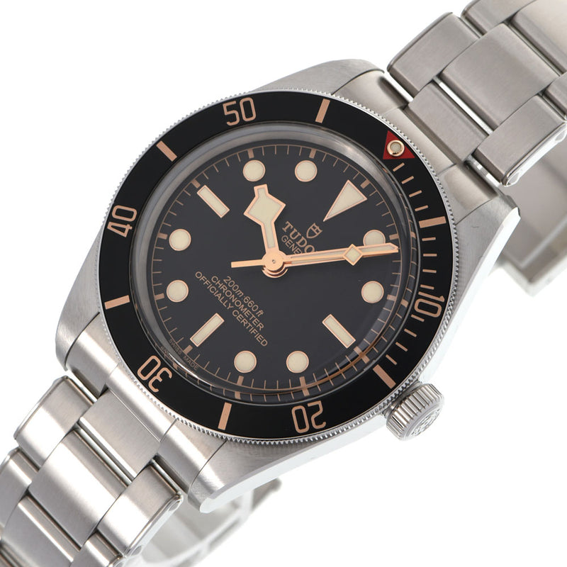 TUDOR チュードル フィフティエイト 79030N メンズ SS 腕時計 自動巻き 黒文字盤 Aランク 中古 銀蔵