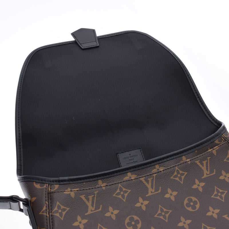 LOUIS VUITTON ルイヴィトン モノグラム マカサー マグネティックメッセンジャー ブラウン M45557 メンズ モノグラムマカサー ショルダーバッグ Aランク 中古 銀蔵