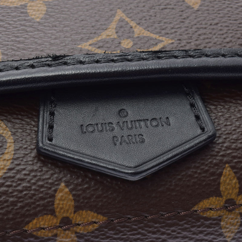 LOUIS VUITTON ルイヴィトン モノグラム マカサー マグネティックメッセンジャー ブラウン M45557 メンズ モノグラムマカサー ショルダーバッグ Aランク 中古 銀蔵