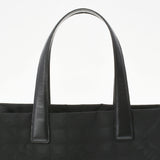 CHANEL シャネル ニュートラベルライン トートMM 黒 レディース ナイロン レザー ハンドバッグ Aランク 中古 銀蔵