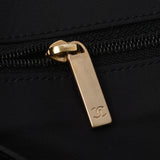CHANEL シャネル ニュートラベルライン トートMM 黒 レディース ナイロン レザー ハンドバッグ Aランク 中古 銀蔵
