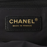 CHANEL シャネル ニュートラベルライン トートMM 黒 レディース ナイロン レザー ハンドバッグ Aランク 中古 銀蔵