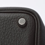 HERMES エルメス ピコタン PM ダークグリーン系 パラジウム金具 □H刻印(2004年頃) レディース トリヨンクレマンス  ハンドバッグ ABランク 中古 銀蔵