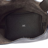 HERMES エルメス ピコタン PM ダークグリーン系 パラジウム金具 □H刻印(2004年頃) レディース トリヨンクレマンス  ハンドバッグ ABランク 中古 銀蔵