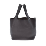 HERMES エルメス ピコタン PM ダークグリーン系 パラジウム金具 □H刻印(2004年頃) レディース トリヨンクレマンス  ハンドバッグ ABランク 中古 銀蔵
