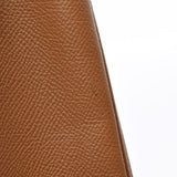 HERMES エルメス バーキン 35 ゴールド ゴールド金具 □B刻印(1998年頃) ユニセックス クシュベル ハンドバッグ ABランク 中古 銀蔵