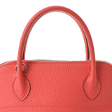 HERMES エルメス ボリード31  ローズジャイプール ゴールド金具 □P刻印(2012年頃) レディース トリヨンクレマンス ハンドバッグ Aランク 中古 銀蔵