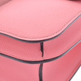 HERMES エルメス コンスタンス 3 ミニ 18 ピンク シルバー金具 Z刻印(2021年頃) レディース ヴォーエプソン ショルダーバッグ Aランク 中古 銀蔵