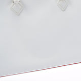 HERMES エルメス プリュム エラン  白/赤 シルバー金具 □H刻印(2004年頃) レディース ヴォーエプソン ハンドバッグ ABランク 中古 銀蔵