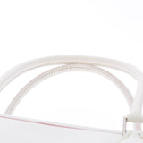 HERMES エルメス プリュム エラン  白/赤 シルバー金具 □H刻印(2004年頃) レディース ヴォーエプソン ハンドバッグ ABランク 中古 銀蔵