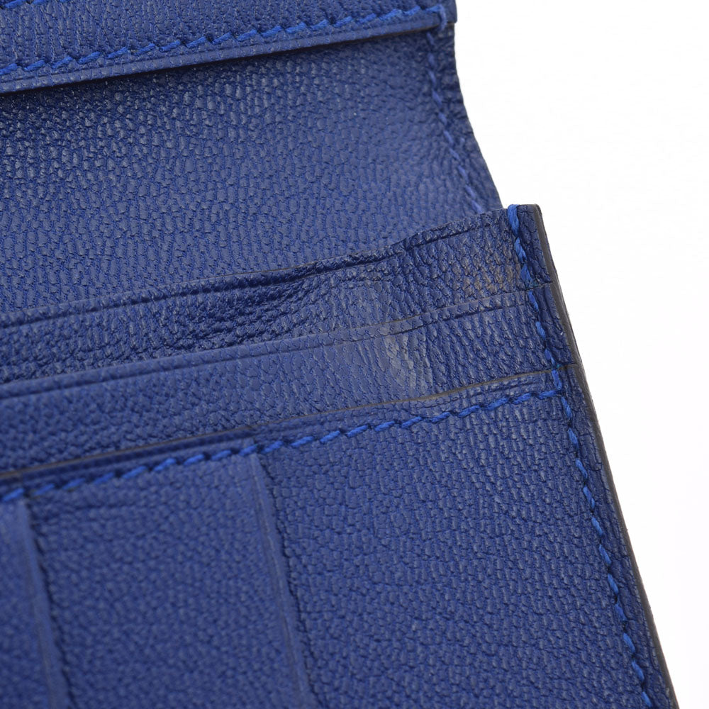 エルメスベアン スフレ ブルーエレクトリック ゴールド金具 A刻印(2017