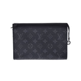 LOUIS VUITTON ルイヴィトン モノグラム エクリプスガストン ウエアラブル ウォレット 黒/グレー M81124 メンズ モノグラムキャンバス ショルダーバッグ Aランク 中古 銀蔵