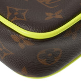 LOUIS VUITTON ルイヴィトン モノグラム マカサークリストファー ウエアラブルウォレット ネオンイエロー M80793 メンズ レザー ショルダーバッグ ABランク 中古 銀蔵