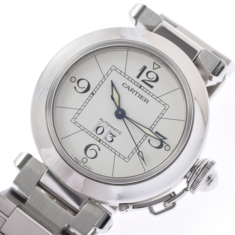 カルティエパシャC ビッグデイト ボーイズ 腕時計 W31055M7 CARTIER 中古 – 銀蔵オンライン