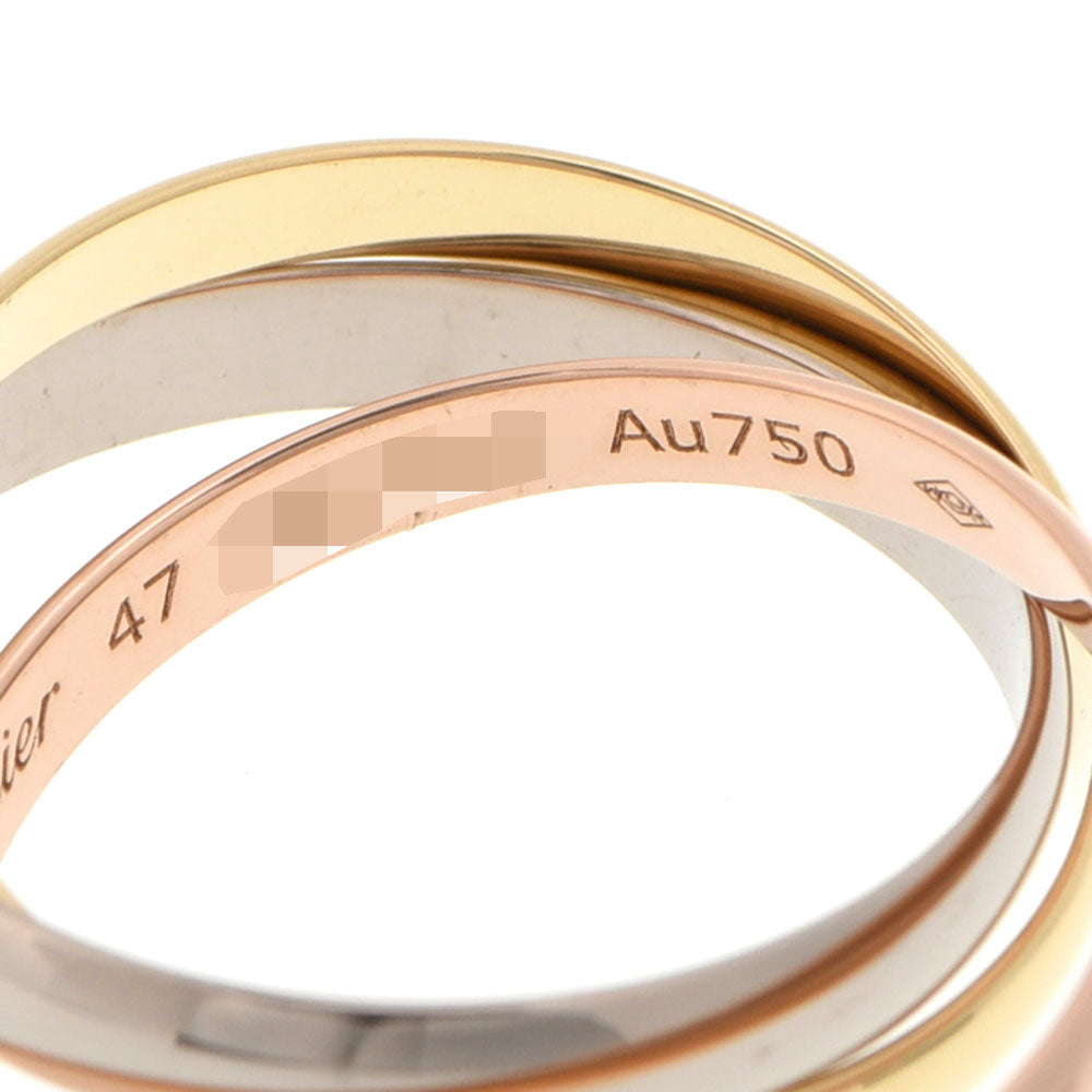 カルティエトリニティリング #47 8号 レディース リング・指輪 8号