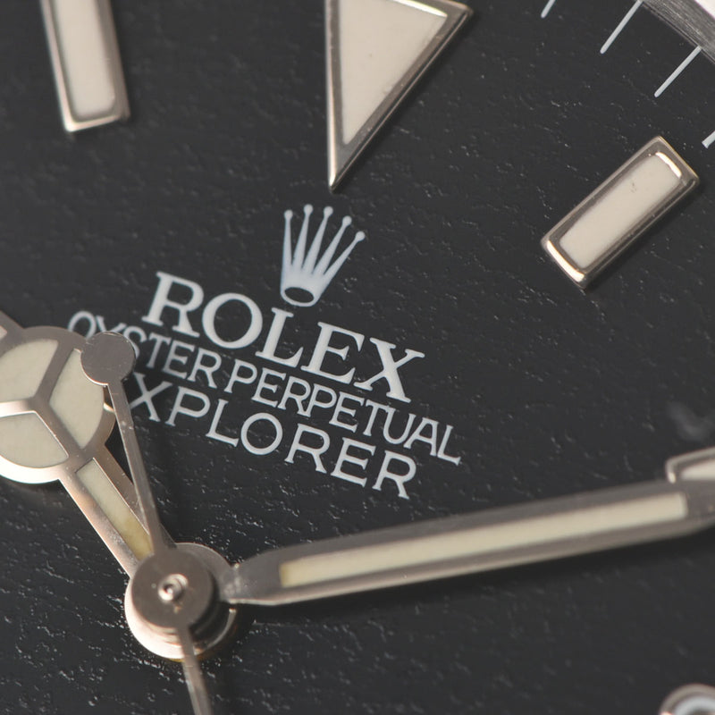 ROLEX ロレックス エクスプローラーⅠトリチウム 14270 メンズ SS 腕時計 自動巻き 黒文字盤 Aランク 中古 銀蔵