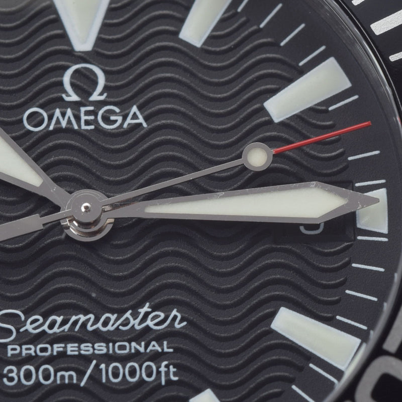 OMEGA オメガ シーマスター プロフェッショナル  2262.50 メンズ SS 腕時計 クオーツ 黒文字盤 Aランク 中古 銀蔵