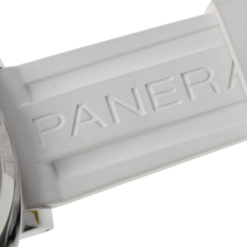 OFFICINE PANERAI オフィチーネパネライ ルミノール ベース ロゴ PAM00000 メンズ SS/ラバー 腕時計 手巻き 黒文字盤 Aランク 中古 銀蔵
