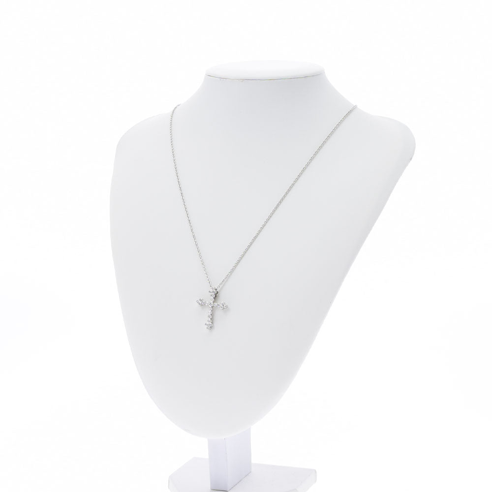 ポーラクロス ダイヤ0.40ct レディース Pt900プラチナ ネックレス POLA ポーラクロス ダイヤ0.40ct レディース Pt900プラチナ ネックレス POLA