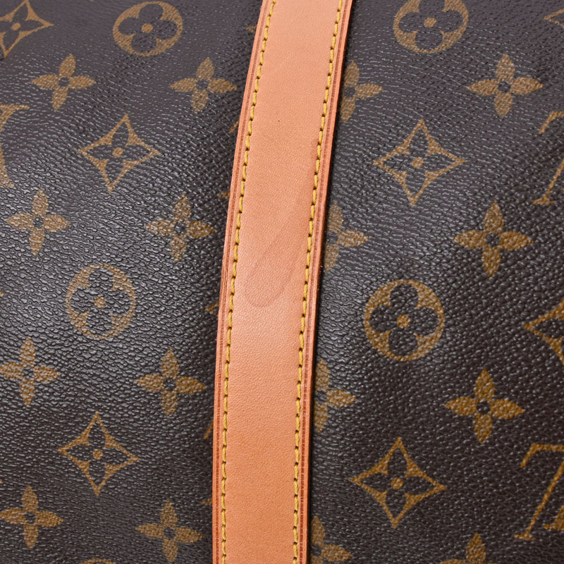 LOUIS VUITTON ルイヴィトン モノグラム キーポルバンドリエール60 ブラウン M41412 ユニセックス モノグラムキャンバス ボストンバッグ ABランク 中古 銀蔵