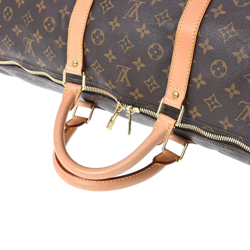 LOUIS VUITTON ルイヴィトン モノグラム キーポルバンドリエール60 ブラウン M41412 ユニセックス モノグラムキャンバス ボストンバッグ ABランク 中古 銀蔵