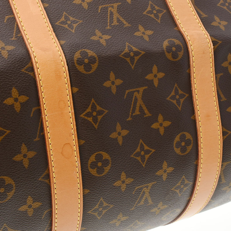 LOUIS VUITTON ルイヴィトン モノグラム キーポルバンドリエール 55 ブラウン M41414 ユニセックス モノグラムキャンバス ボストンバッグ ABランク 中古 銀蔵