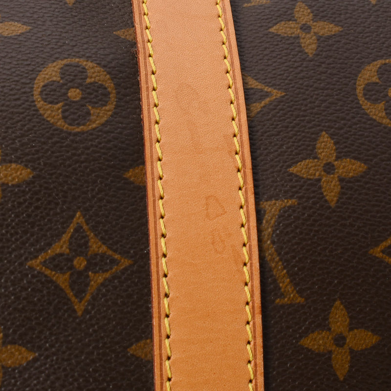 LOUIS VUITTON ルイヴィトン モノグラム キーポルバンドリエール 55 ブラウン M41414 ユニセックス モノグラムキャンバス ボストンバッグ ABランク 中古 銀蔵