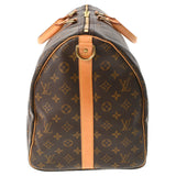 LOUIS VUITTON ルイヴィトン モノグラム キーポルバンドリエール 55 ブラウン M41414 ユニセックス モノグラムキャンバス ボストンバッグ ABランク 中古 銀蔵