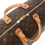 LOUIS VUITTON ルイヴィトン モノグラム キーポルバンドリエール 55 ブラウン M41414 ユニセックス モノグラムキャンバス ボストンバッグ ABランク 中古 銀蔵