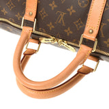 LOUIS VUITTON ルイヴィトン モノグラム キーポルバンドリエール 55 ブラウン M41414 ユニセックス モノグラムキャンバス ボストンバッグ ABランク 中古 銀蔵